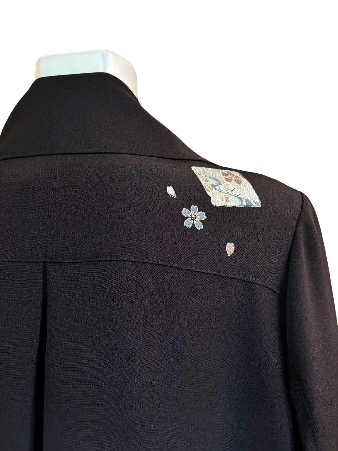 【桜・金駒刺繍】付け下げリメイクドレスコート